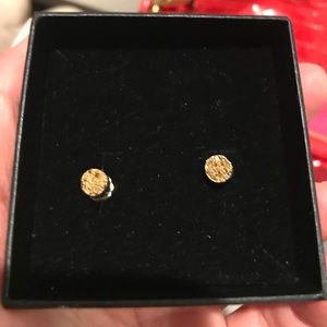 Pernille Corydon gold studs